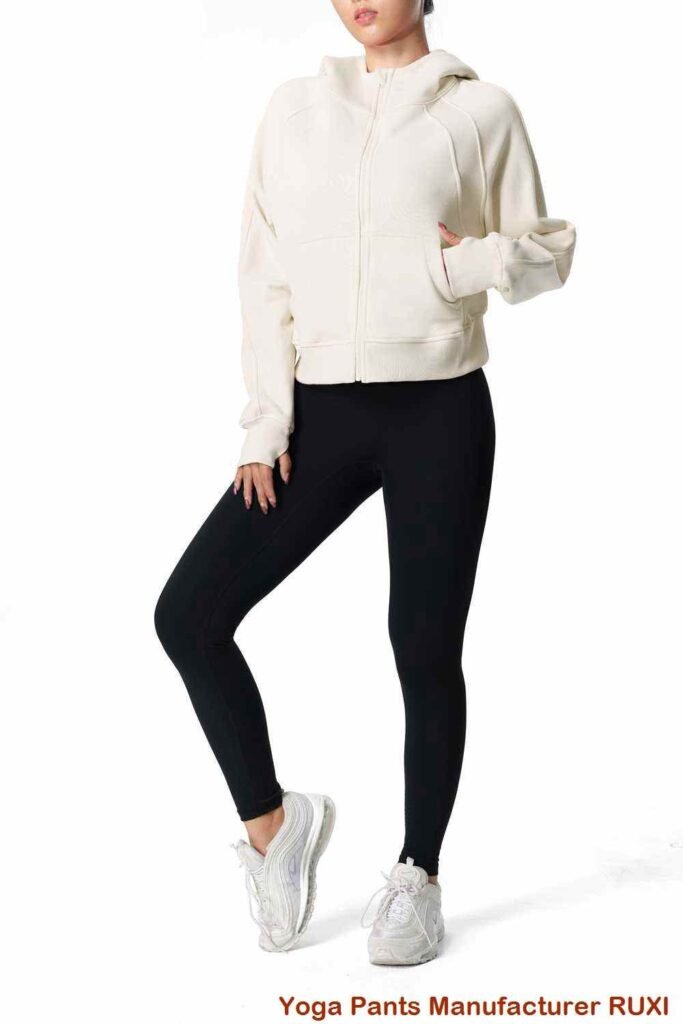 yüksək bel idman şortu RUXI