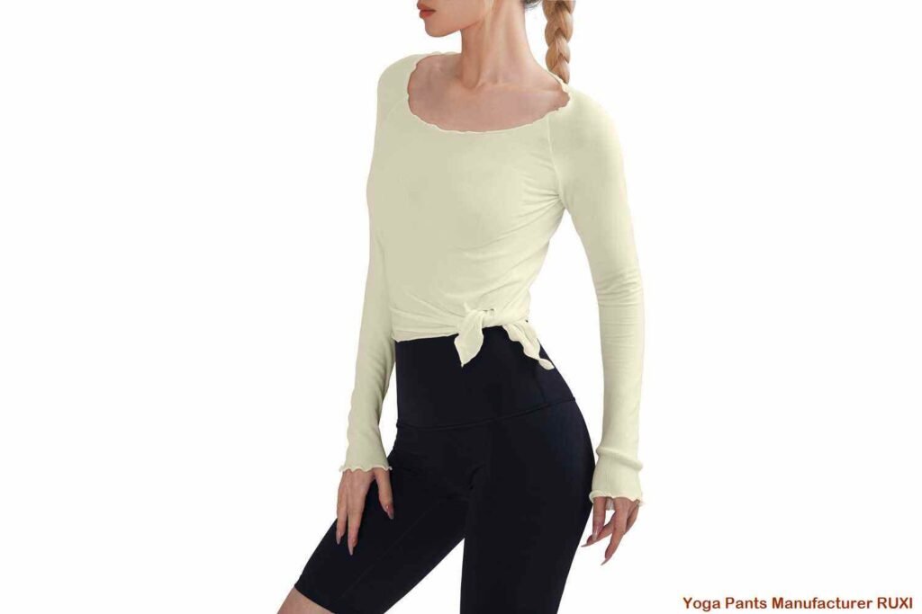 yoga şortlarının cibləri RUXI