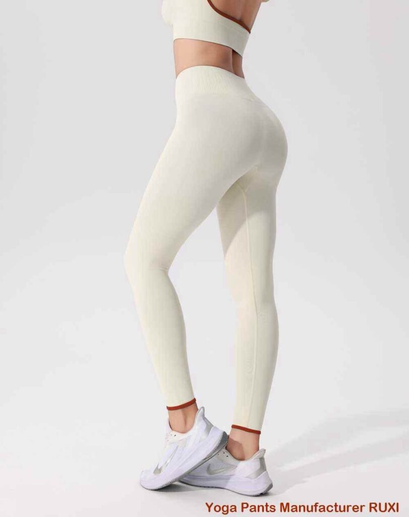yüksək belli idman zalı leggings
