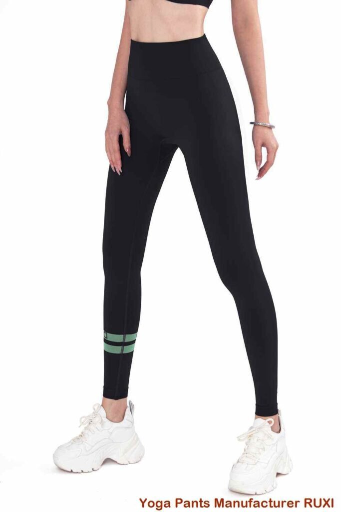 yüksək belli flare leggings RUXI